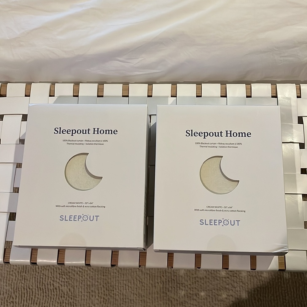 COPY - Sleep Out Curtains - brand new!!